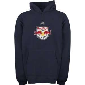  New York Red Bulls Youth adidas Primary Team Logo Hooded 