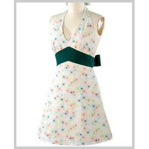  Single Sided 50s Cooking Womens Halter Apron Stardust 