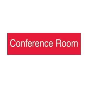 EN6 to 10R   Engraved, Conference Room, 3 X 10, Red, 2 Ply Plastic 