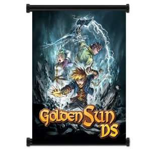  Golden Sun Game Fabric Wall Scroll Poster (32x42) Inches 
