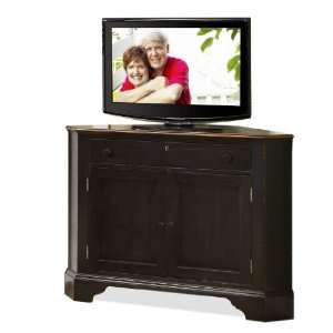  Corner Cabinet Base by Riverside   Colonial Brown Cherry 