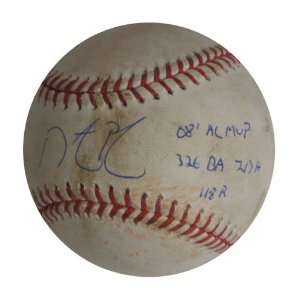   Park game used baseball inscribed (MLB Authenticated) 
