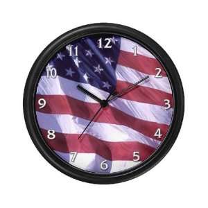  American Flag Military Wall Clock by 