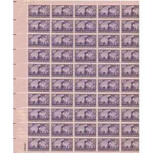 1st Transcontinental Railroad Sheet of 50 x 3 Cent US Postage Stamp 