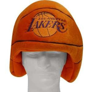   Heads Los Angeles Lakers Basketball Plush Fan Hat