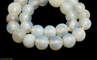 Opalescent Moon Beads Superb Old European  