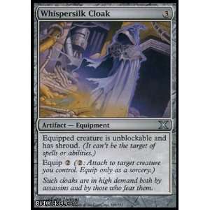   10th Edition   Whispersilk Cloak Near Mint Foil English) Toys & Games