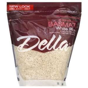 Della Aromatic American White Basmati Rice, 32 Ounce  