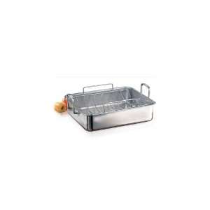 Tramontina S/S Roast Pan w/ Handles and V Rack  Industrial 