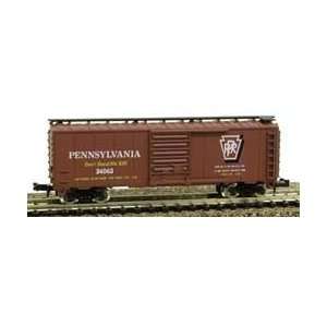   40 Box N Scale Freight Train Car With Knuckle Couplers Toys & Games