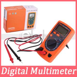   Multimeter voltage current temperature diodes transistors  