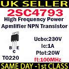   High Frequency/HF/R​F NPN Amplifier Transistor Complementary 2SA1837