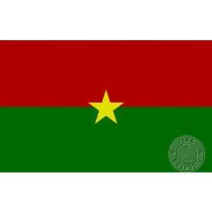  Burkina Faso 2 x 3 Nylon Flag Patio, Lawn & Garden