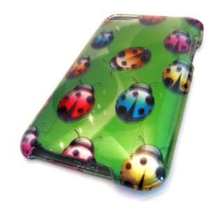  Apple iPOD TOUCH ITOUCH CUTE GREEN LADY BUG 3D HARD GLOSS 