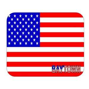  US Flag   Baytown, Texas (TX) Mouse Pad 