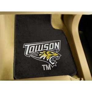  Towson Tigers NCAA Car Floor Mats (2 Front) Sports 