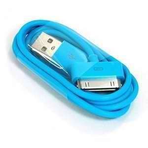   Adapter Wall Charger For iPhone 4 iPod  Blue