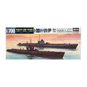    HASEGAWA   1/700 I361/I171 Submarine (Plastic Models) Toys & Games