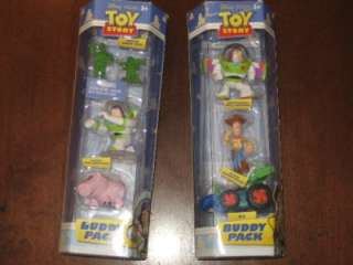 Toy Story Buddy Pack 7 Figures Buzz Hamm RC Woody Army  