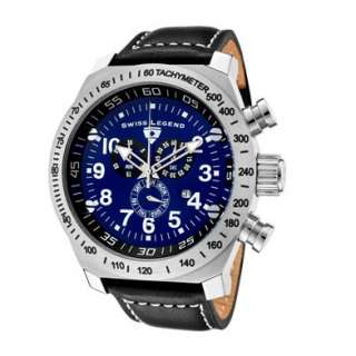 Swiss Legend 22828 03 SL Pilot Chronograph Day Date Water Resistant 