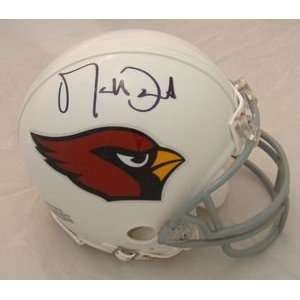  Matt Leinart Autographed Arizona Cardinals Mini Helmet 