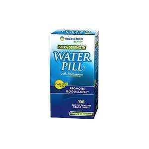  Extra Strength Water Pill 100 Tablets Health & Personal 