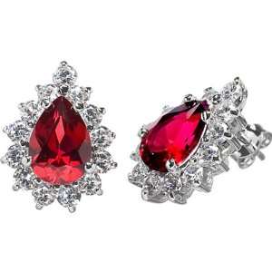  Toris Faux Ruby Earrings Emitations Jewelry