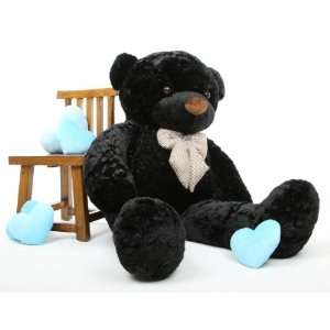  Juju Cuddles Beautiful Black Plush Teddy Bear 55in Toys 