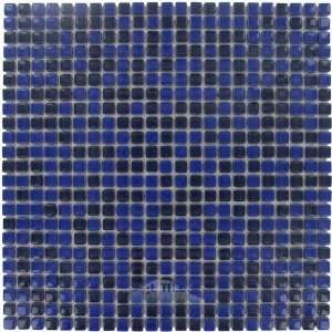  Marble glass 1/2 x 1/2 mesh mounted glass mosaic in 