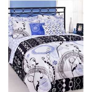  Jay Franco Bedazzled Full 6 Piece Comforter Bed In a Bag 