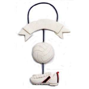 Volleyball and Shoe Ornament 