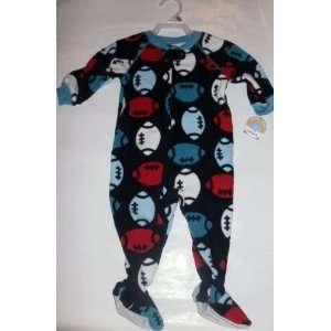    Carters Footed Pajamas Blanket Sleeper   18 Months Football Baby