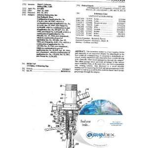  NEW Patent CD for BEER TAP 