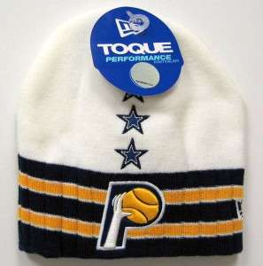 NEW ERA NBA INDIANA PACERS TOQUE KNIT HAT BEANIE  