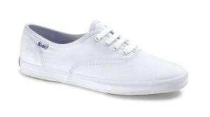 Keds Champion White Canvas Womens Sneaker Size 6 WW  