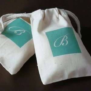  Eco Friendly Favor Bags with Monogram 