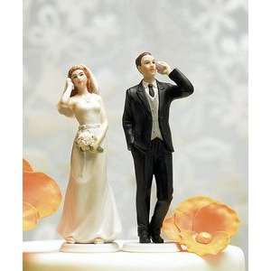  Cell Phone Fanatic Bride and Groom Cake Topper Kitchen 