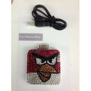  angry bird external backup battery charger case for iphone 