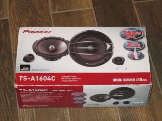   TS A1604C Separate 2 Way Car Audio Speaker System **READ**  