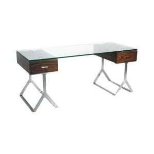    Bellini Modern Living Zara Desk in Rosewood Furniture & Decor