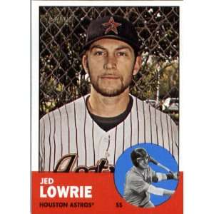  2012 Topps Heritage 222 Jed Lowrie   Chicago Cubs (ENCASED 