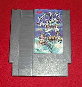   System NES Cartridge   Adventures of Tom Sawyer 092826198962  