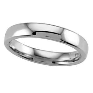 Benchmark® 4.5mm Euro Comfort Fit Wedding Band / Ring in 14 kt White 