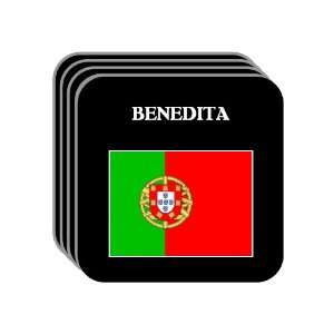  Portugal   BENEDITA Set of 4 Mini Mousepad Coasters 