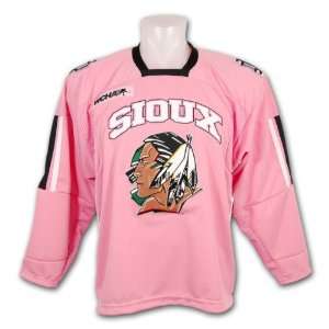   of North Dakota Pink Replica College Hockey Jersey