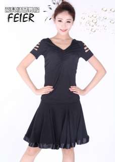 NEW Latin salsa Ballroom Dance Dress #P089 top & skirt  