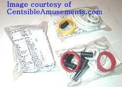 Rubber ring kit for Bally NIGHT RIDER pinball machine  