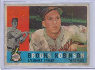1960 Topps Brooks Robinson #28 Baltimore Orioles  