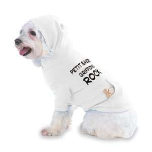 Petit Basset Griffons Rock Hooded (Hoody) T Shirt with pocket for your 