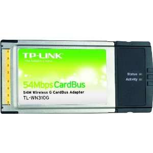  TP Link TL WN310G 54Mbps Wireless Cardbus Adapter 